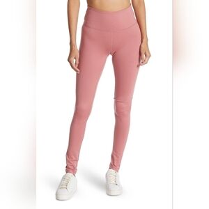 New Z by Zella High Waist Daily Athletic Leggings Pants Size Medium Women Pink
